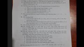 BÀI TẬP ÔN TẬP GIỮA KỲ 2 TIN 10 CHỦ ĐỀ F - NGÔN NGỮ LẬP TRÌNH PYTHON.
