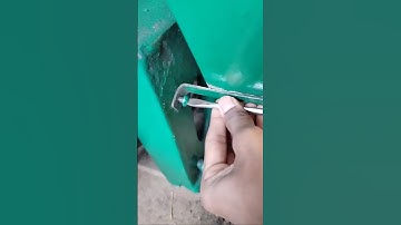 assembly parts of power hacksaw machine restoration in workshop. #modified #machine #iti #fitter