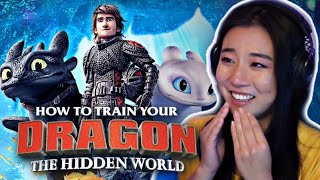 DID YALL CRY watching How To Train Your Dragon: The Hidden World?! CAUSE I DID *COMMENTARY/REACTION*