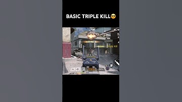 BASIC TRIPLE KILL😎 #gamers #codm #droneapp #proplayer #callofduty #dronedeploy #codmobile #cod