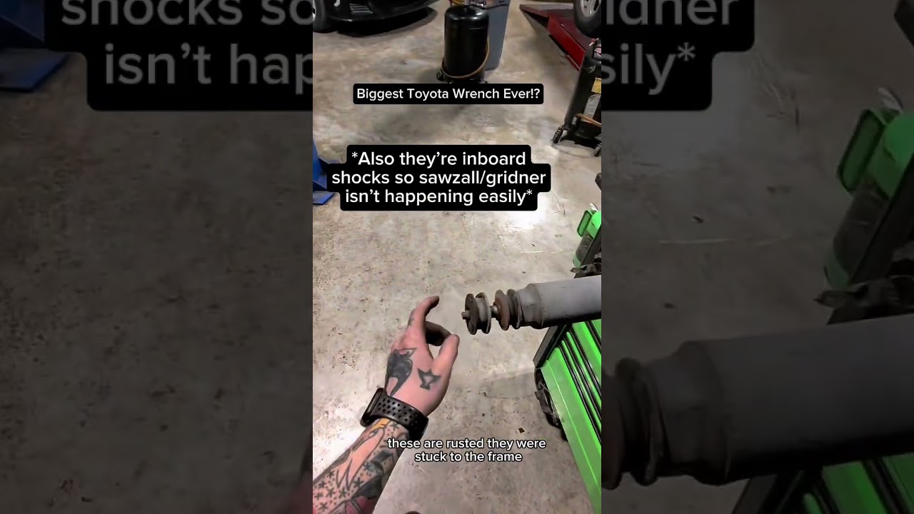 Никогда не думал, что мне понадобится гаечный ключ такого размера! 