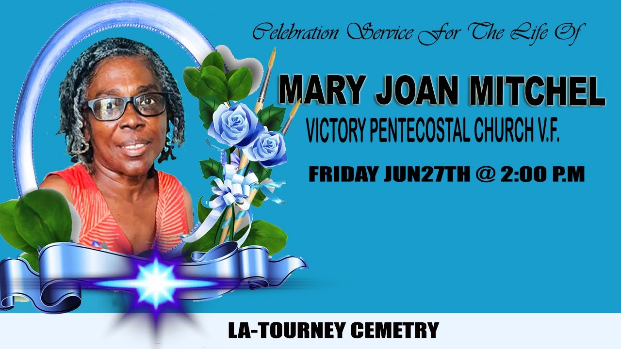 FUNERAL SERVICE OF MARY JOAN MITCHEL - YouTube