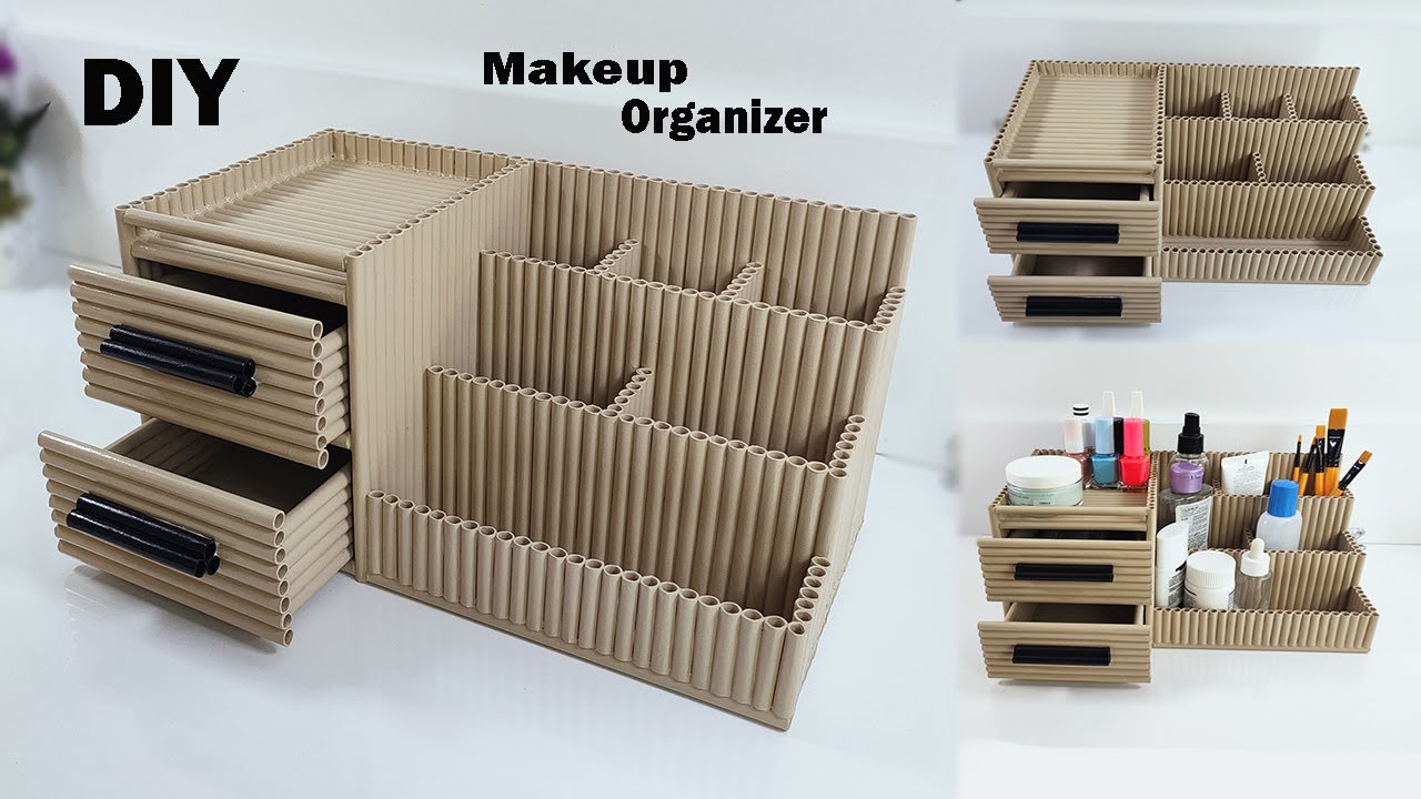 Do It Yourself Makeup Organizer: Declutter in Style!