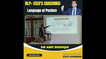The Language of Posture: Unlocking Nonverbal Communication | NLP | Arif Siddiqui |