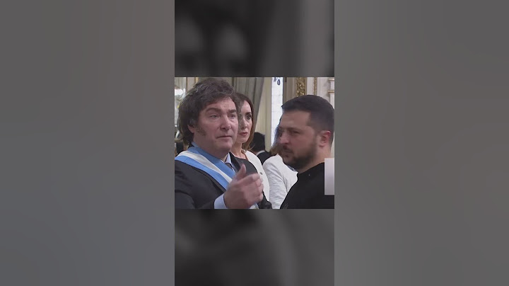 ARGENTINA | Javier Milei recibe a Zelenski en la Casa Rosada | EL PAÍS