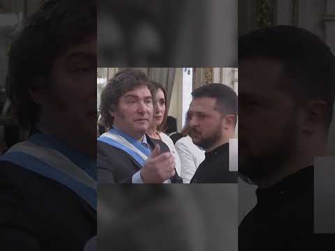 ARGENTINA | Javier Milei recibe a Zelenski en la Casa Rosada | EL PAÍS
