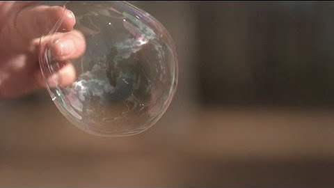 Bubble bursting at 18,000fps - The Slow Mo Guys
