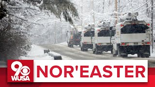 Nor'easter plunges THOUSANDS of people without power in Northeast US