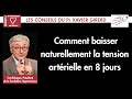 Comment baisser naturellement la tension artrielle en 8 jours