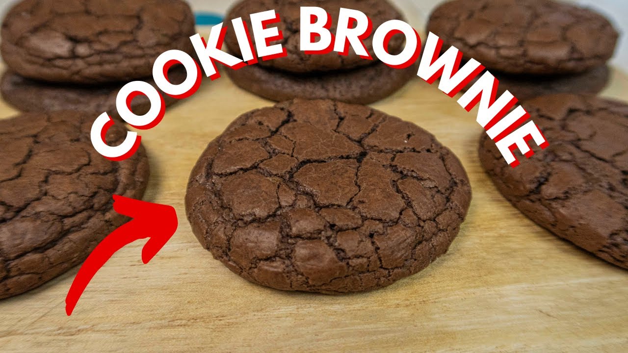 Cookie Brownie (Brookie) | Receita Fácil e Deliciosa - Faça e Venda