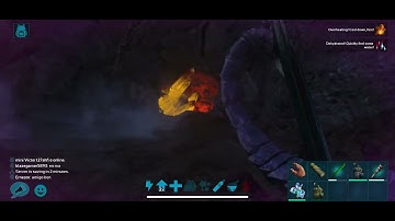 Ark Mobile Lava Cave (Massive) method 2 (Easiest)