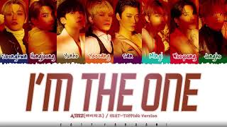 ATEEZ - 'I'M THE ONE' (HEAT-TOPPING Version) Lyrics [Color Coded_Han_Rom_Eng] Resimi