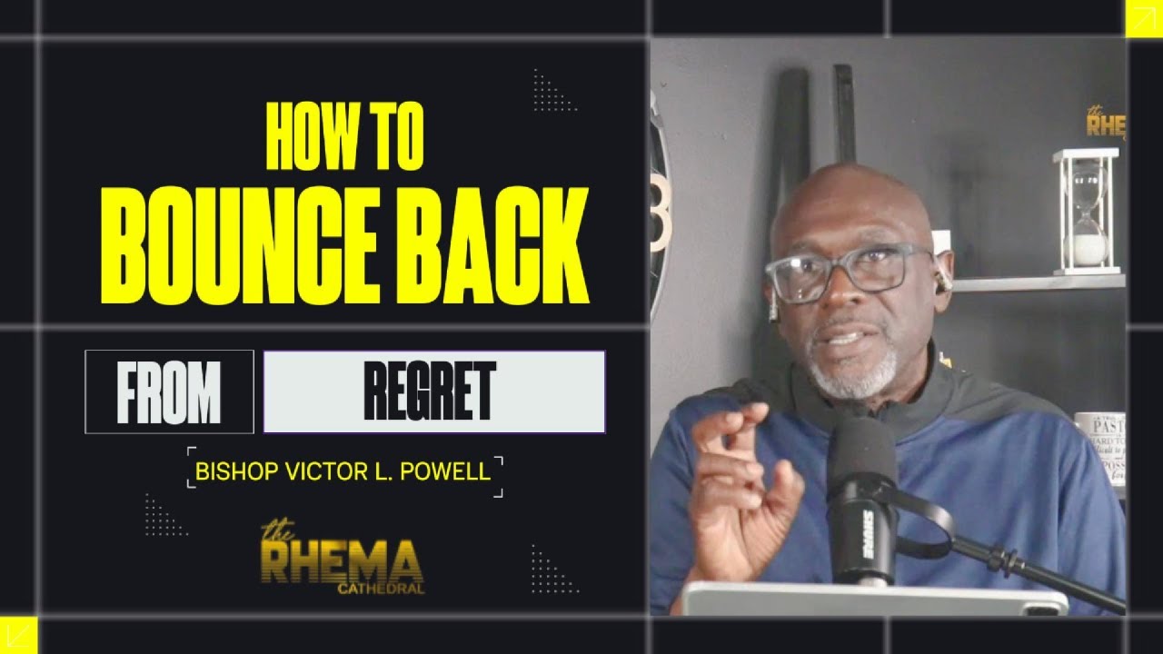 HOW TO BOUNCE BACK FROM REGRET - YouTube