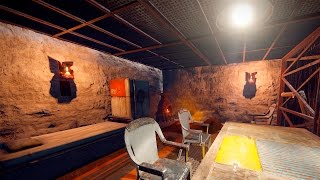 РАСТ Самый уютный дом в игре ! ОТГОРОДИЛ СЕБЕ ДВОР ПОСТАВИЛ ПЕЧИ