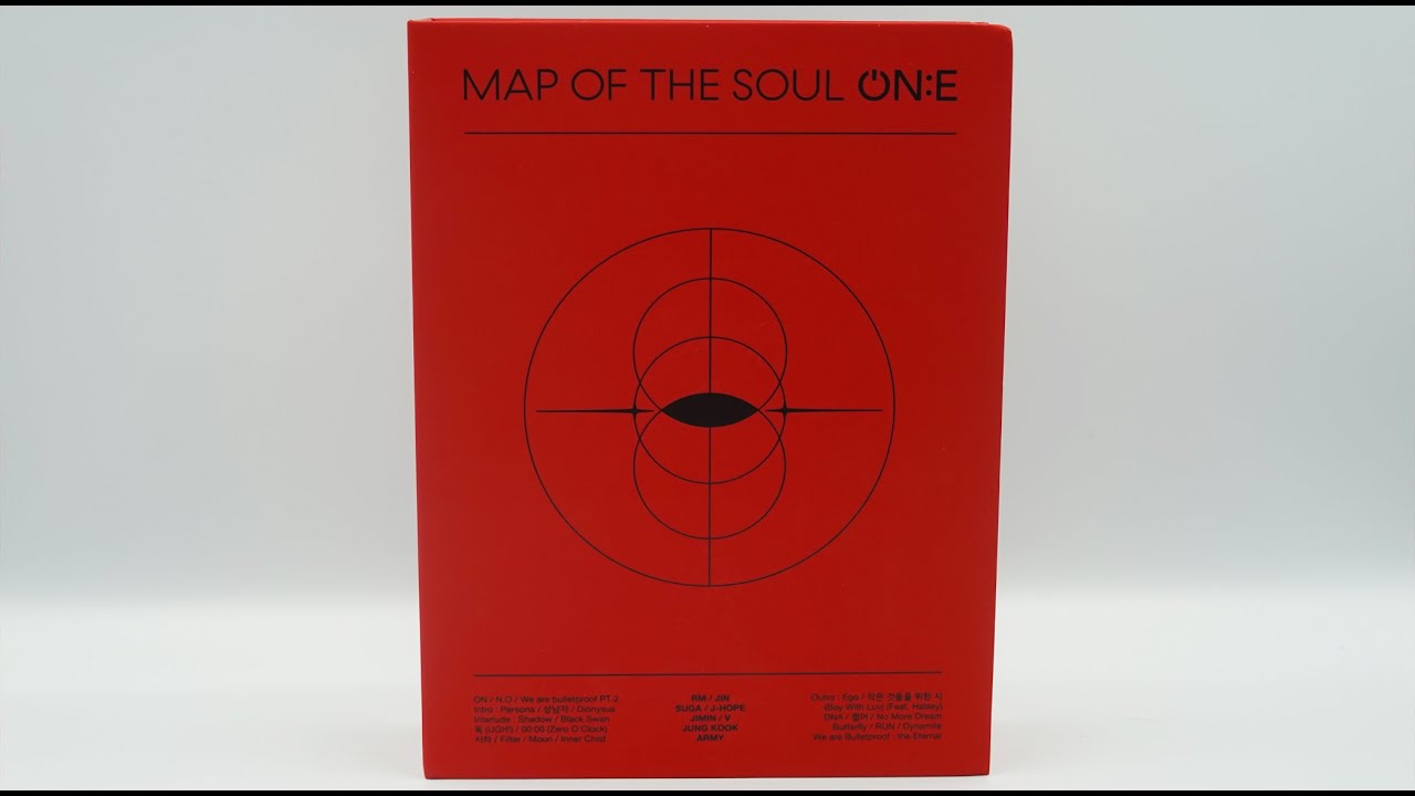 BTS | Map Of The Soul ON:E DVD Version | Unboxing