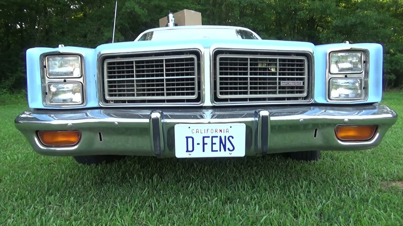 The 1978 Dodge Monaco - Let's Enjoy The Body Lines!