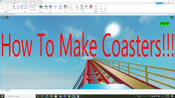 How to make a Roller Coaster in Roblox