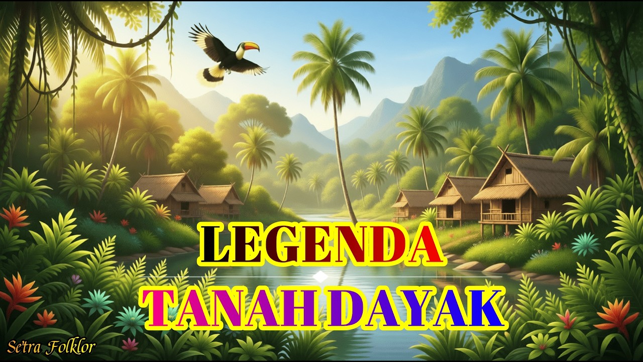 TERUNGKAP! Asal-Usul Tanah Dayak dan Roh Kuno yang Menjaganya! | Cerita Legenda Tanah Dayak  #viral