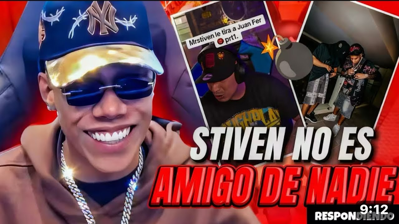 JUANFER LE RESPONDE A MRSTIVEN /SI SIGUE ASÍ TIRO BOMBAS REALES 💣/ STIVEN NO ES AMIGO DE NADIE