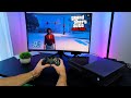 GTA Online | XBOX One Fat | 27" Curved Gaming Monitor | POV Gameplay