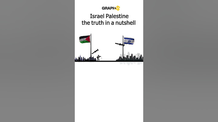 فلسطين وإسرائيل هذا ما يحدث باختصار