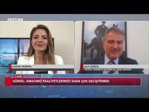 Hande DEMİREL | Alp GÜRDİL | Otoyol Yatırım ve İşletme A.Ş Genel Müdürü | Ekotürk TV