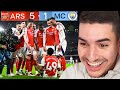 ARSENAL JUST HUMILIATED MAN CITY 5 1