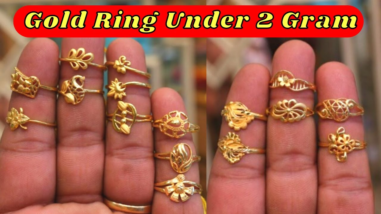 2 gram gold adjust Jodha ring