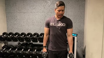 Single Arm Hammer Curl (Static Hold Variation)