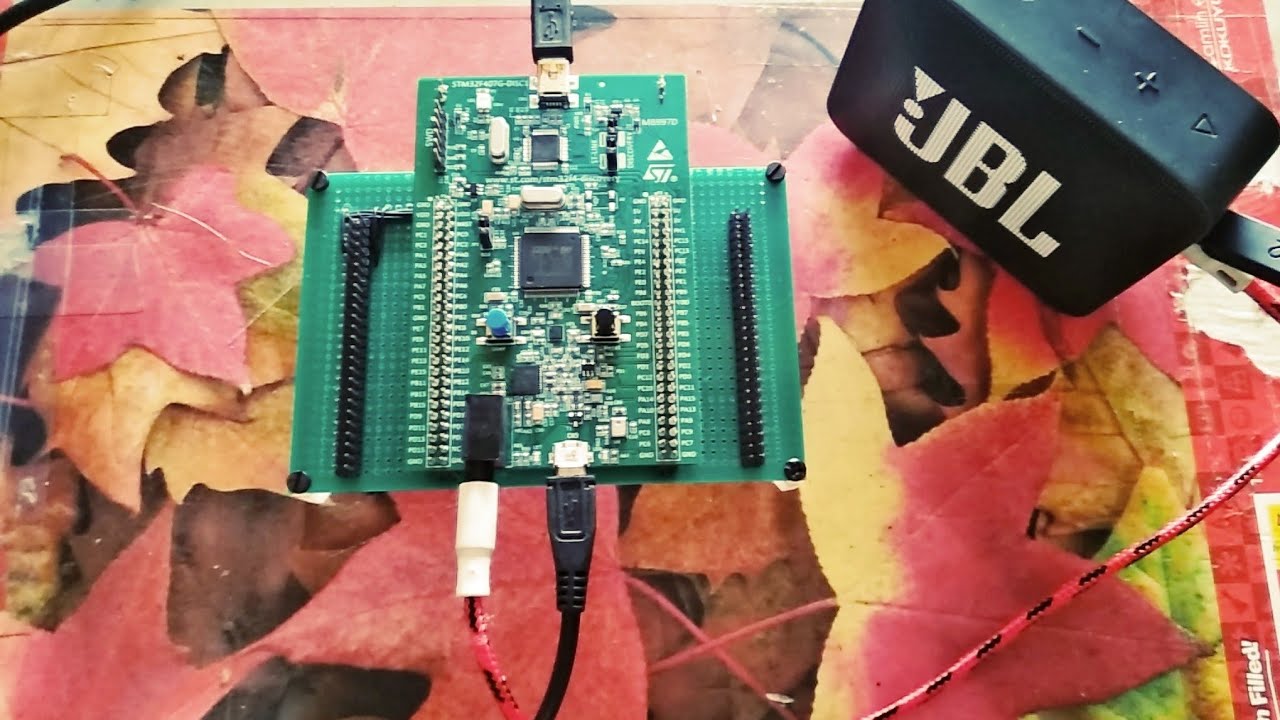 Audio Playback with STM32F407 using CS43L22 DAC - YouTube