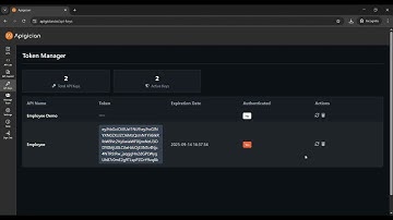 6  Manage API Keys in Apigician