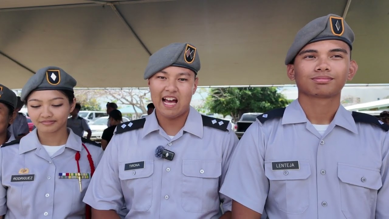 CNMI Junior Reserve Officer Training Corps Drill Competition