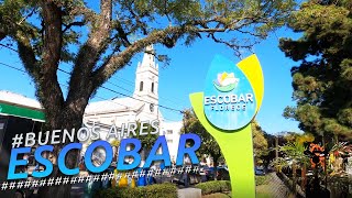 Recorriendo ESCOBAR I CAPITAL NACIONAL DE LA FLOR I BUENOS AIRES I ARGENTINA I 4K Walking Tour VLOG