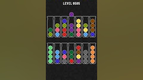 Ball Sort Puzzle Level 9585
