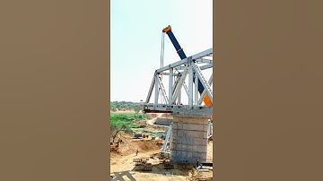 Railway Bridge Working 🔩| #railway #bridge #youtubeshorts #video #sadikulkgnblog #sortvideo