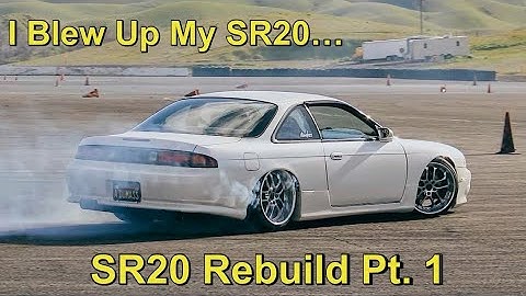 I Blew My SR20 | SR20DET Rebuild Pt. 1