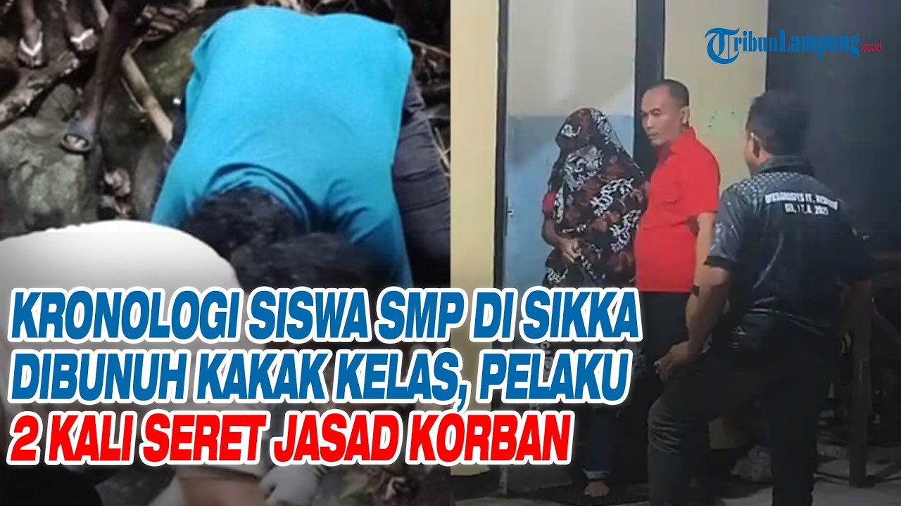 Kronologi Siswa SMP di Sikka Dibunuh Kakak Kelas, Pelaku 2 Kali Seret Jasad Korban