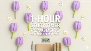 🔥 1 Hour Study Timer ⌛ | Real Focus Challenge