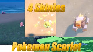 4 shinies - Pokemon Scarlet