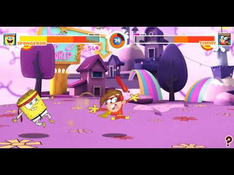 Game Super Brawl Summer 8 Spongebob Vs Timmy