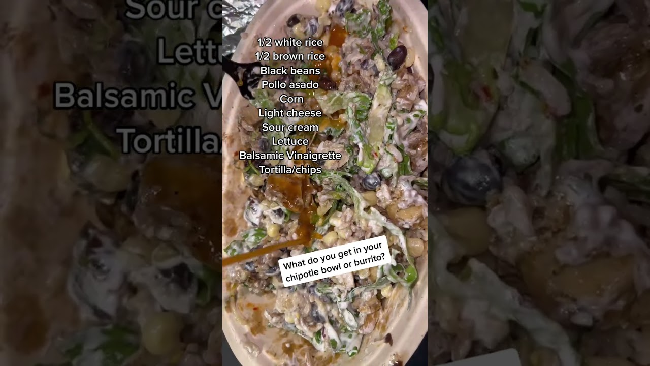 What's in Your Bowl or Burrito? 