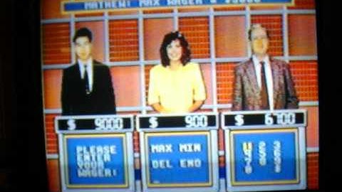 Jeopardy! Sega CD Run Game 20 Part 4