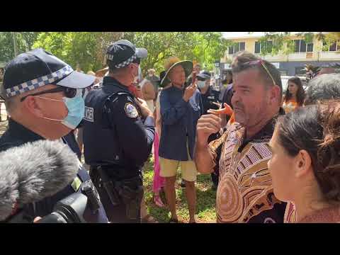 Freedom Rally Darwin NT (extended footage)