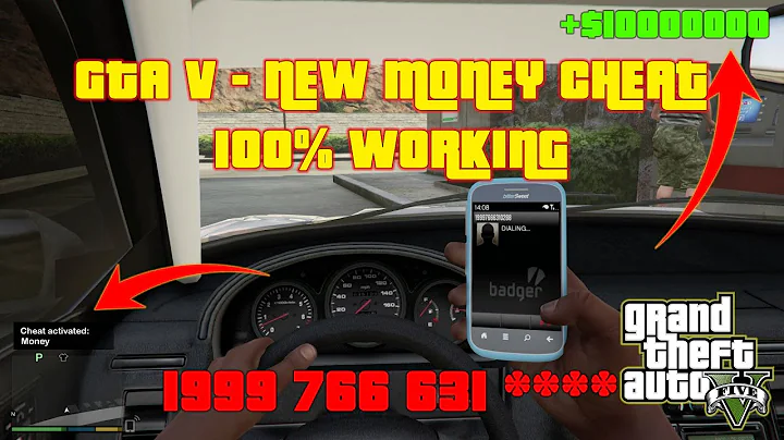 GTA 5 - You must try this  Phone Cheat for Money in Story Mode. ($100,000)
