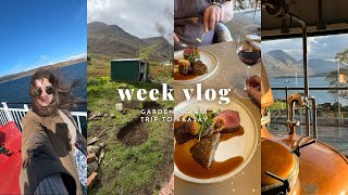 Week in my life on a Scottish Island: Gardening and a trip to Raasay Distillery