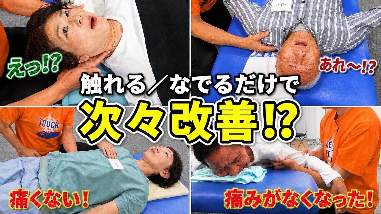 Shocking] Symptoms vanish with every touch!? | Masaru Nakai - YouTube