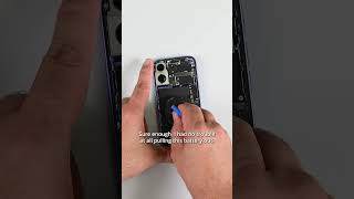 The iPhone 16s Battery, Minus Sticky Adhesive #apple #tech #iphone