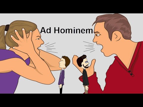 Ad Hominem Fallacy Example