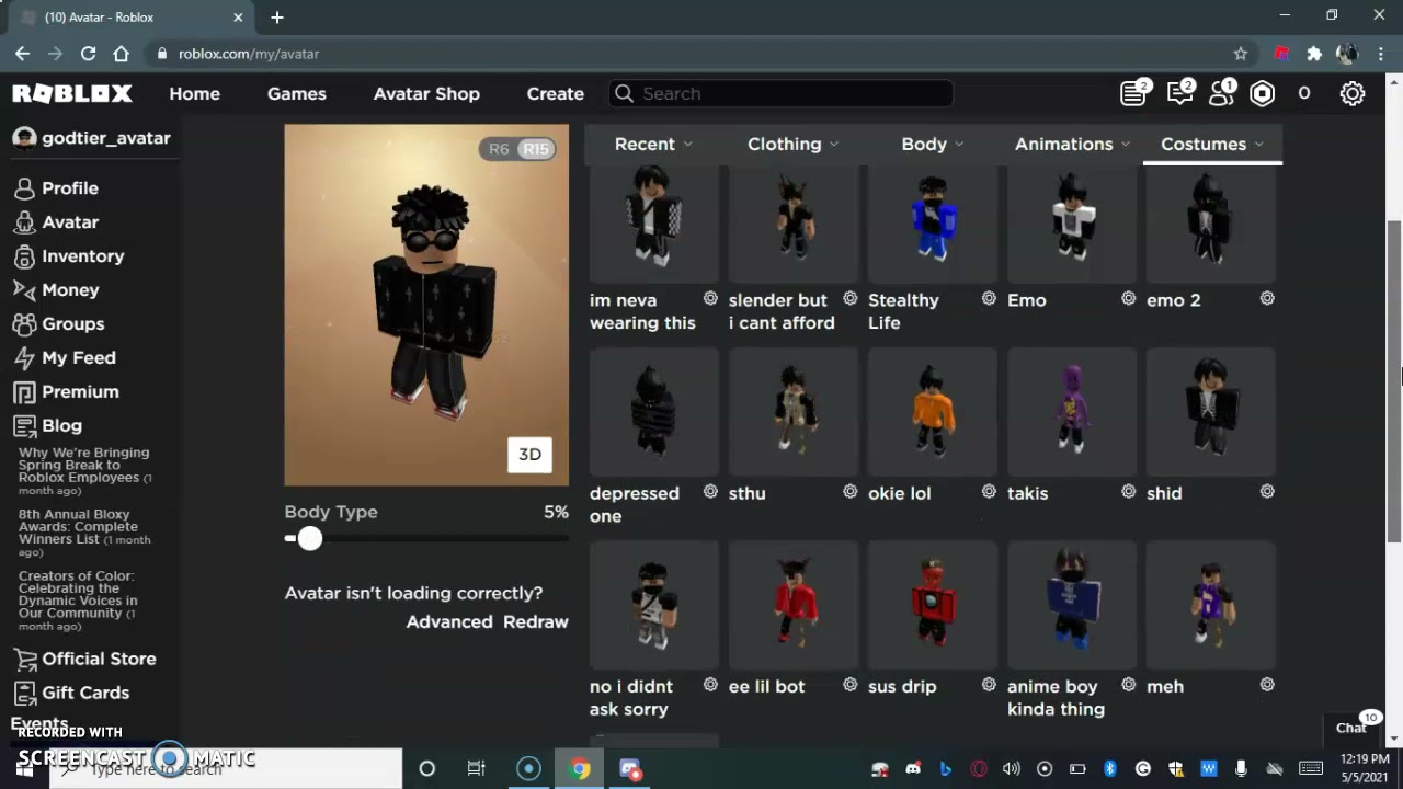 how to become a slender in roblox avatar｜TikTok Search