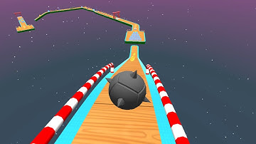 Sky Rolling Ball 3D - All Levels Gameplay Android, iOS ( Level 556 - 562 )
